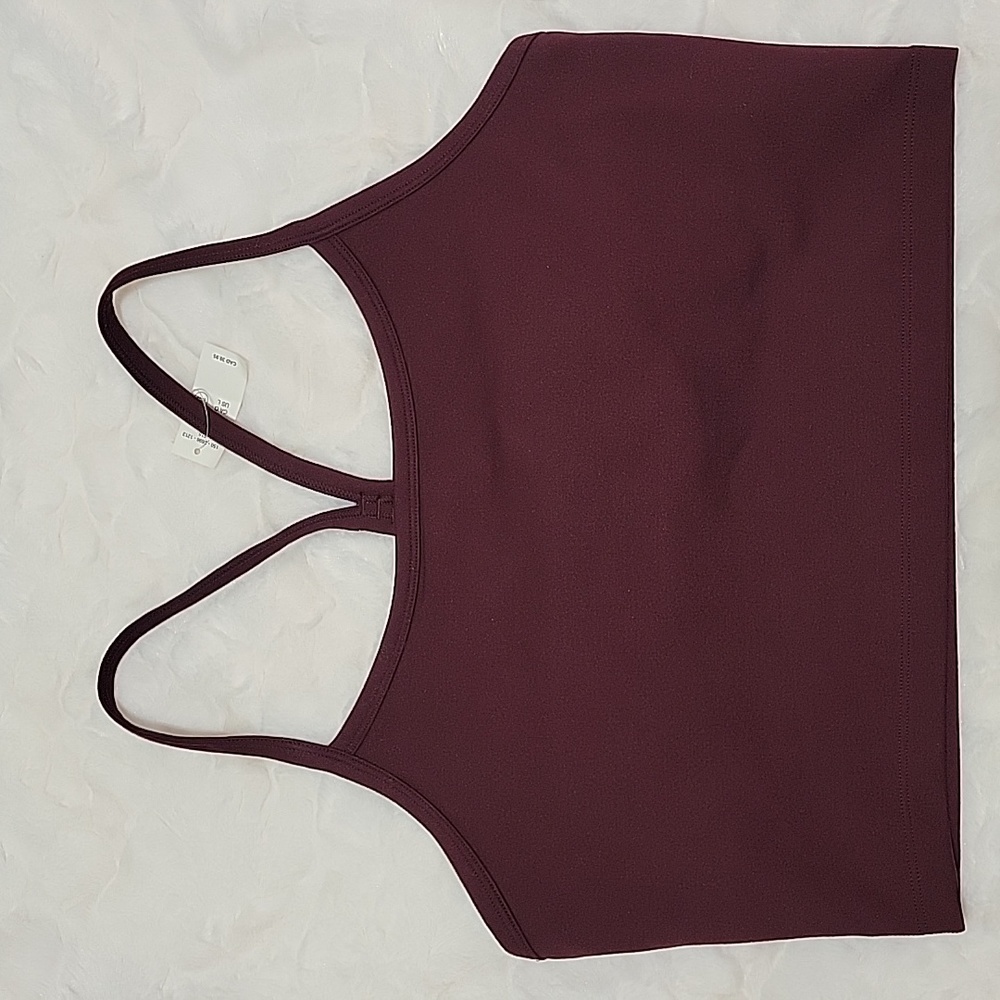 Aerie OFFLINE The Hugger Racerback Sportsbra- Royal Berry